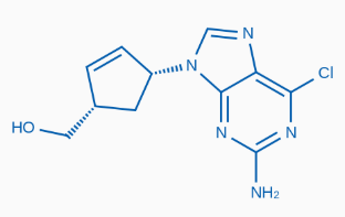 ((1S,4R)-4-(2-Amino-6-chloro-9H-purin-9-yl)cyclopent-2-en-1-yl)methanol